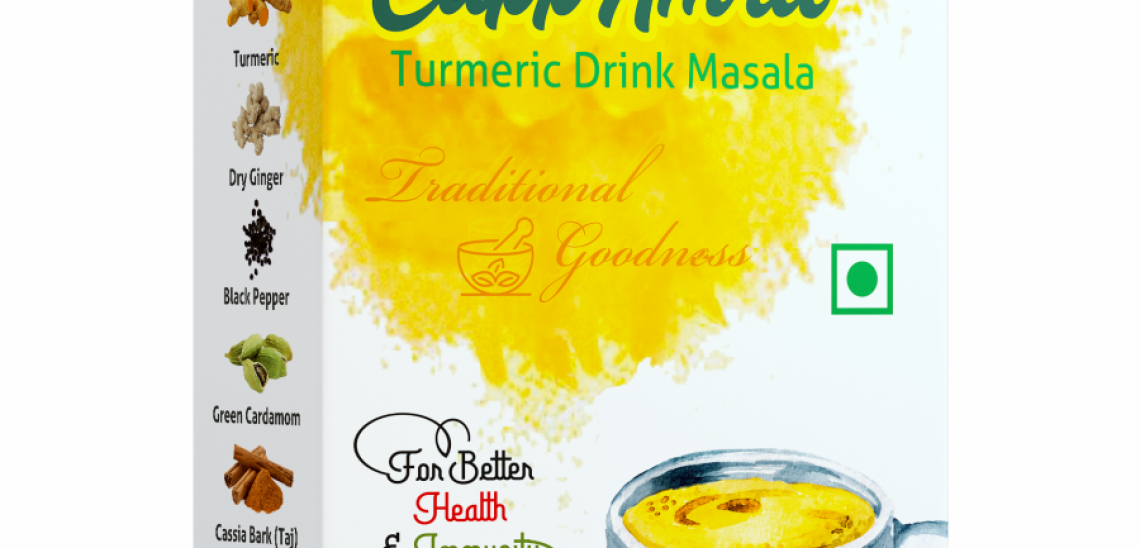 CuppAmrit Turmeric Drink Masala